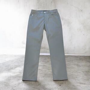 AG Adriano Goldschmied Everett Slim Straight Pants Men’s Size 31x32 Beige Preppy